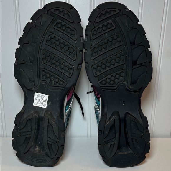 Punkrose by Skechers Air-Cooled Memory Foam Python Platform Women's Sneakers - Picture 9 of 9